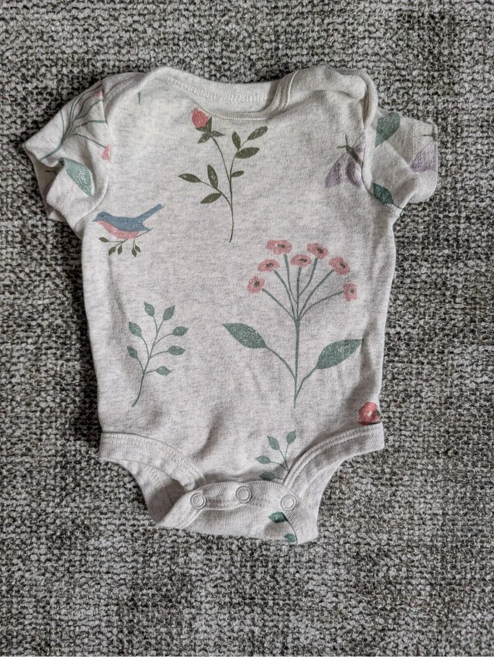 Set of 3 Carter's Little Planet Bodysuits (Newborn)